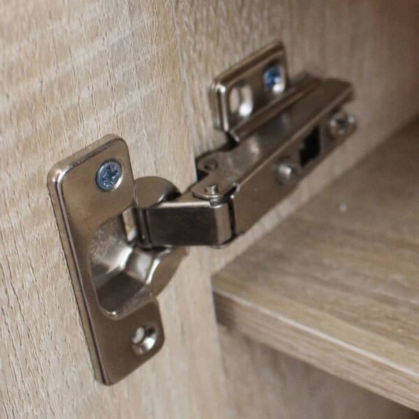 vidaXL Shoe Cabinet 7 Shelves Oak