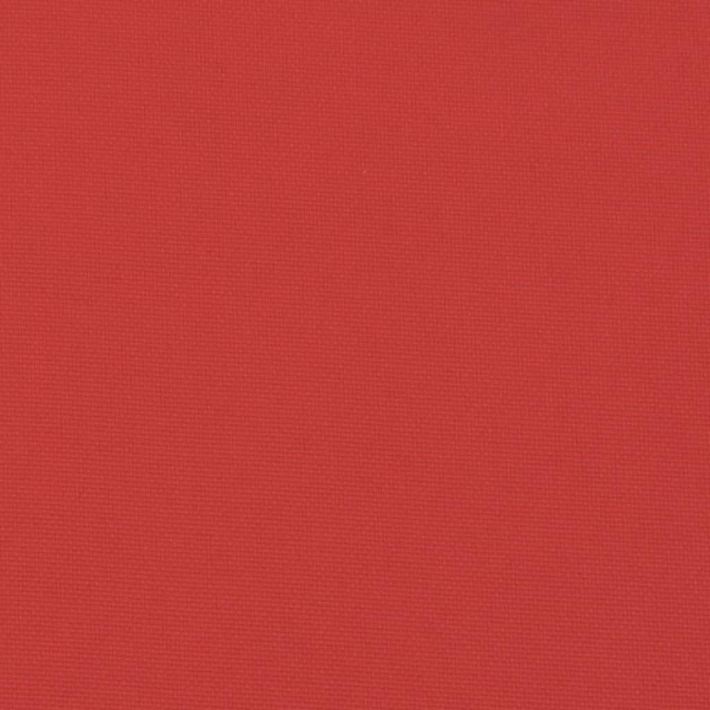 vidaXL Pallet Cushion Red 50x40x12 cm Fabric
