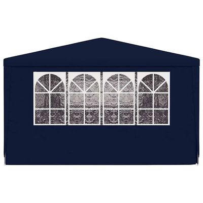 vidaXL Professional Party Tent with Side Walls 4x9 m Blue 90 g/m?, blue vidaXL Professional Party Tent with Side Walls 4x9 m Blue 90 g/m?