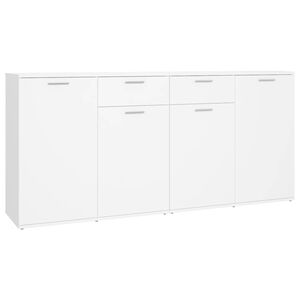 vidaXL Sideboard White 160x36x75 cm Engineered Wood