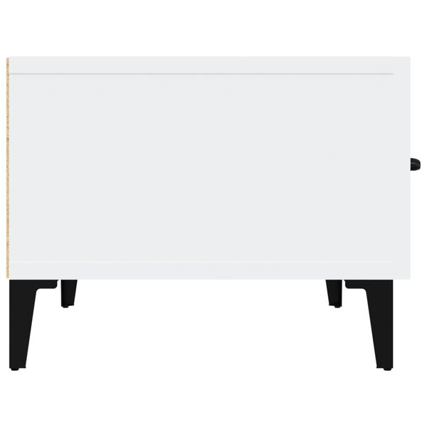 vidaXL TV Cabinet White 150x34,5x30 cm Engineered Wood