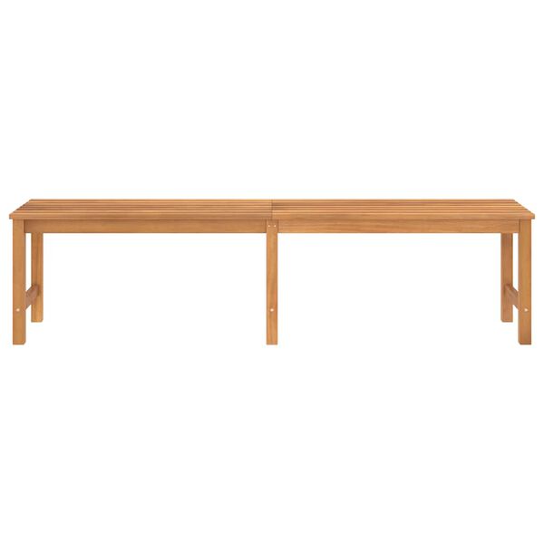 vidaXL Garden Bench 180 cm Solid Teak Wood