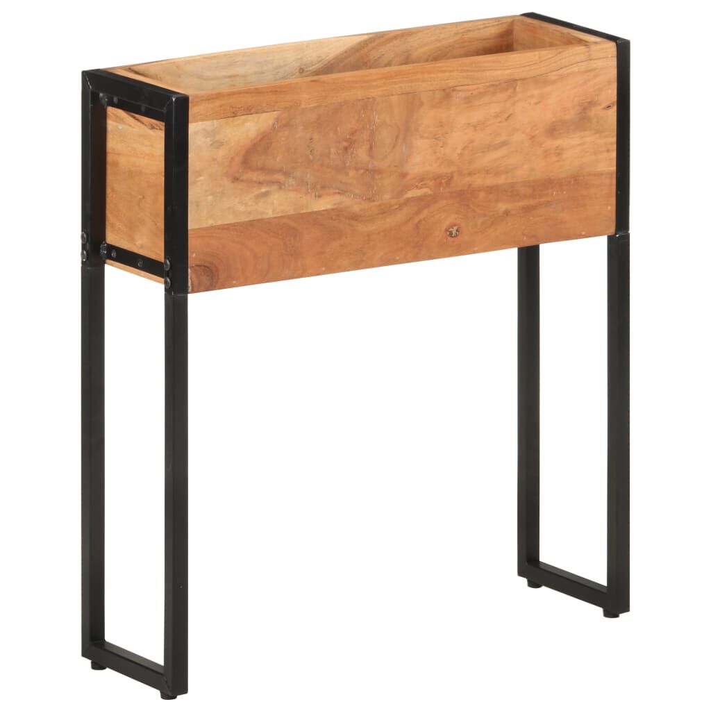 vidaXL Planter 60x20x68 cm Solid Acacia Wood