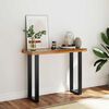 vidaXL Console Table Teak 100x35x75 cm