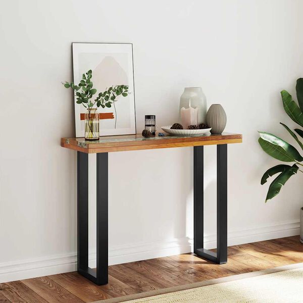 vidaXL Console Table Teak 100x35x75 cm
