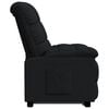 vidaXL Recliner Chair Black Fabric