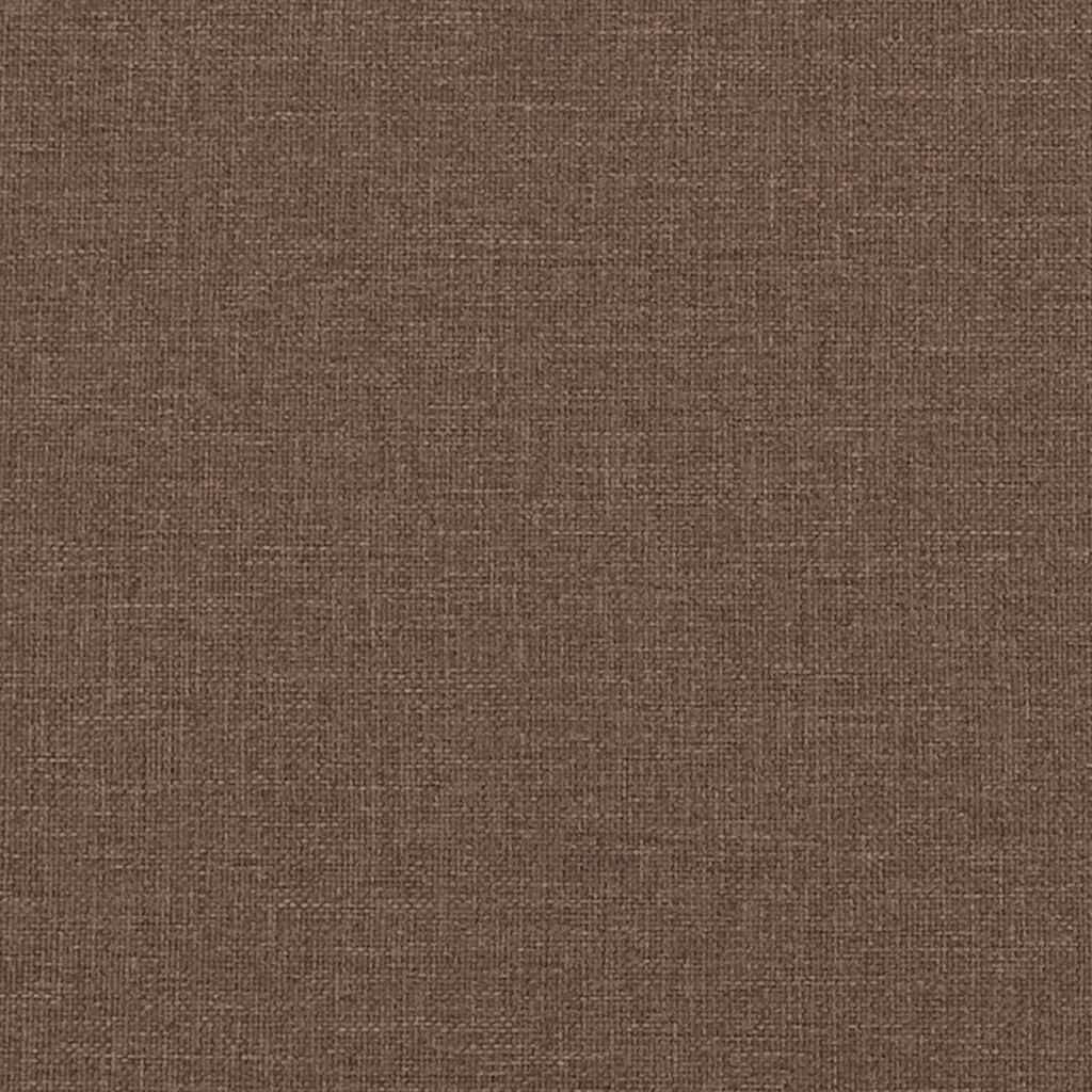 vidaXL Recliner Chair Brown Fabric