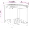 vidaXL Side Table Solid Acacia Wood 45x45x45 cm
