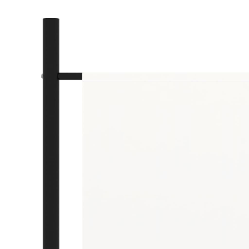 vidaXL 3-Panel Room Divider White 260x180 cm