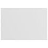 vidaXL Coffee Table White 110x50x35 cm Engineered Wood