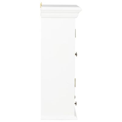 vidaXL Wall Cabinet White 49x22x59 cm Engineered Wood,  vidaXL Wall Cabinet White 49x22x59 cm Engineered Wood