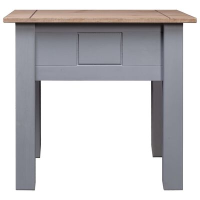 vidaXL Nightstand Grey 50.5x50.5x52.5 cm Pine Panama Range, grey vidaXL Nightstand Grey 50.5x50.5x52.5 cm Pine Panama Range