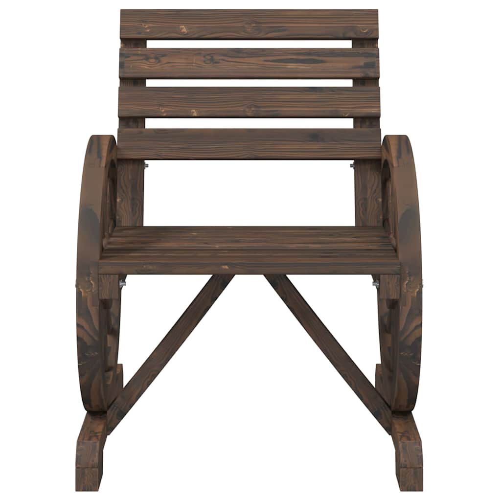 vidaXL 4 Piece Garden Lounge Set Solid Wood Fir