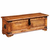 vidaXL Storage Chest Rough Mango Wood,  vidaXL Storage Chest Rough Mango Wood