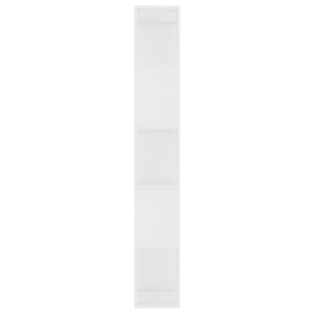 vidaXL Book Cabinet/Room Divider White 45x24x159 cm Engineered Wood