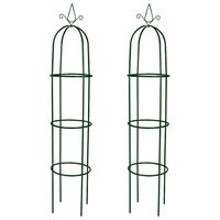 vidaXL Garden Arch Tower 2 pcs