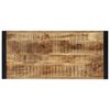 vidaXL Dining Table 120x55x40 cm Solid Rough Wood Mango