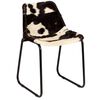 vidaXL Dining Chairs 2 pcs Genuine Goat Leather