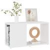 vidaXL TV Cabinet White 60x24x32cm Engineered Wood