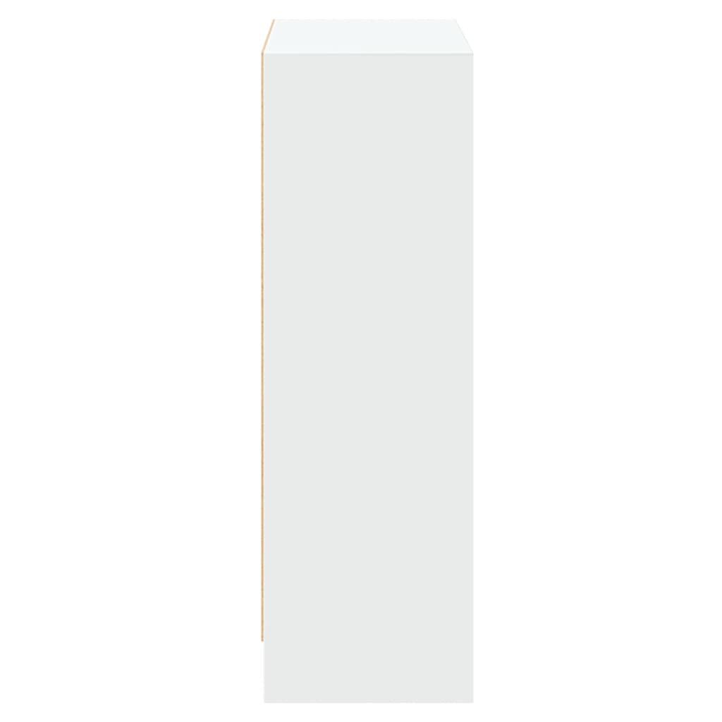 vidaXL Bookshelf White 60x24x76 cm Engineered Wood