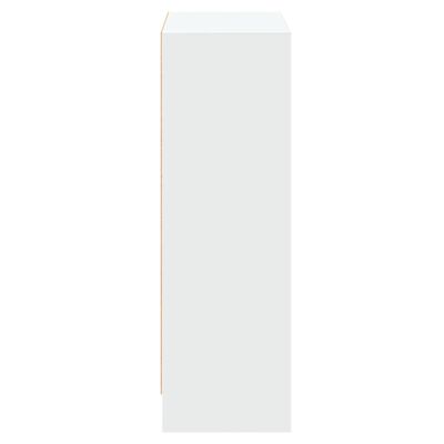 vidaXL Bookshelf White 60x24x76 cm Engineered Wood