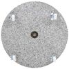 vidaXL Parasol Base Granite 30 kg Round Grey