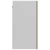 vidaXL Hanging Cabinet Sonoma Oak 60x31x60 cm Engineered Wood