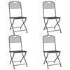 vidaXL 5 Piece Garden Dining Set Expanded Metal Mesh Anthracite