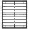 vidaXL Bed Frame without Mattress Black Metal 140x200 cm
