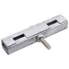 vidaXL Garden U Mat Connector 10 Sets Silver