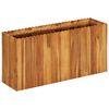 vidaXL Raised Bed | Natural wood colour | Solid acacia wood | 100x30x50 cm