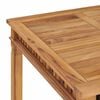 vidaXL Garden Dining Table 80x80x80 cm Solid Teak Wood