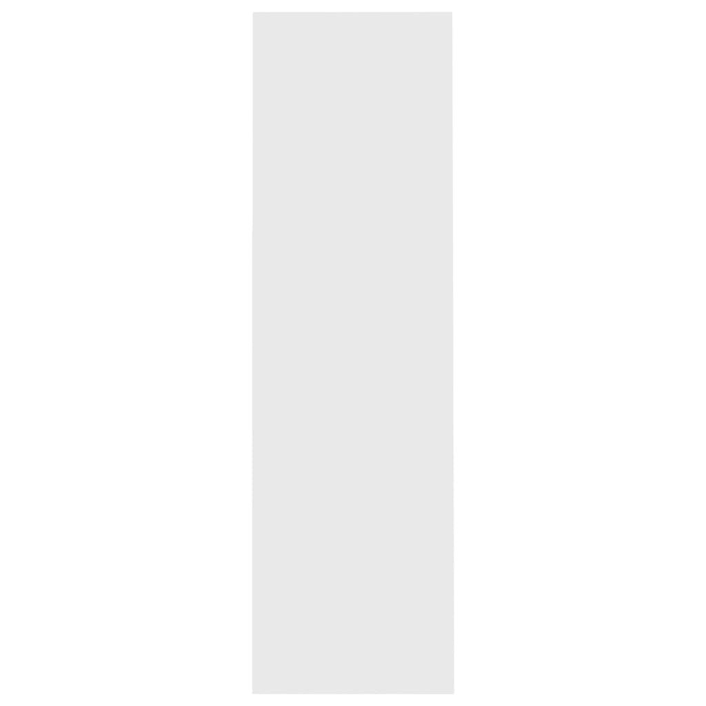 vidaXL Book Cabinet White 97.5x29.5x100 cm Engineered Wood