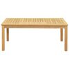 vidaXL Garden Coffee Table 110x60x45 cm Solid Acacia Wood