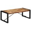 vidaXL Dining Table 120x55x40 cm Solid Rough Wood Mango