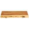 vidaXL Bathroom Vanity Top Solid Acacia Wood 58x52x3.8 cm
