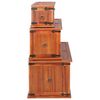 vidaXL Storage Chests 3 pcs Solid Acacia Wood