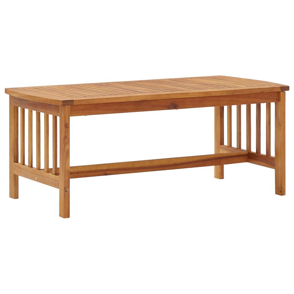 vidaXL 5 Piece Garden Lounge Set with Cushions Solid Acacia Wood (310257+310260+310263)