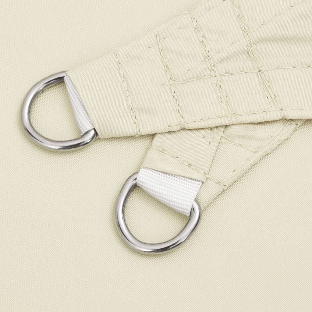 vidaXL Sunshade Sail Oxford Fabric Square 3.6x3.6 m Cream