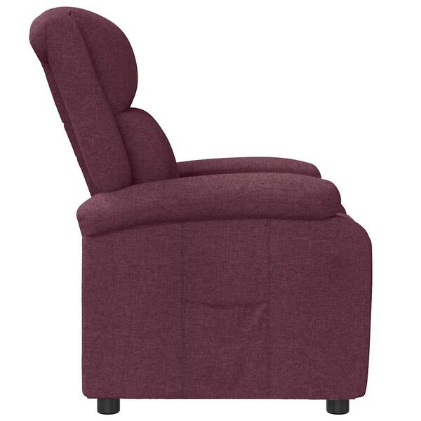 vidaXL Recliner Chair Cream Fabric