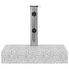 vidaXL Parasol Base Granite Rectangular 25 kg