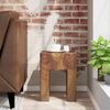 vidaXL Stool Solid Teak Wood