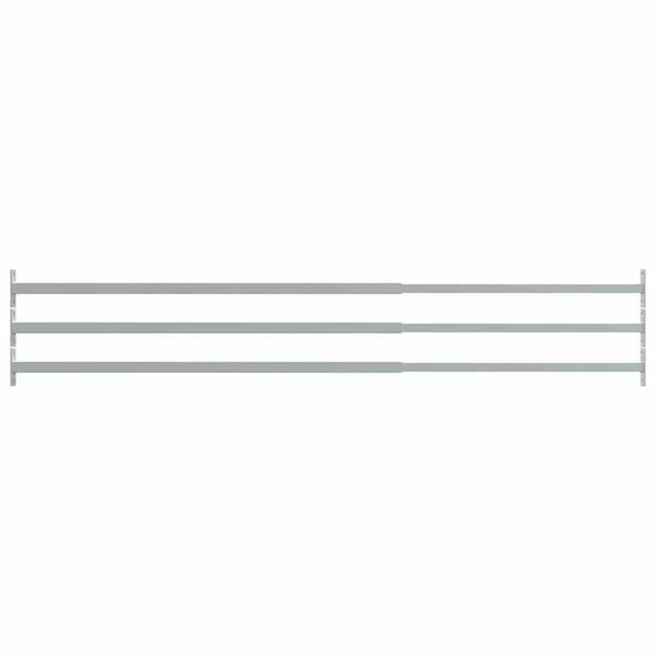 vidaXL Adjustable Security Window Bars 3 pcs 710-1200 mm