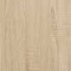 vidaXL Bedside Cabinet Sonoma Oak 38x35x56 cm Engineered Wood