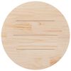 vidaXL Table Top Ø80x2.5 cm Solid Wood Pine