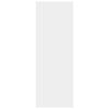 vidaXL Wall Shelf White 45.1x16x45.1 cm Engineered Wood