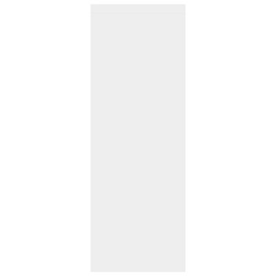 vidaXL Wall Shelf White 45.1x16x45.1 cm Engineered Wood, white vidaXL Wall Shelf White 45.1x16x45.1 cm Engineered Wood