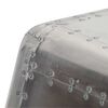 vidaXL Aviator Coffee Table Aluminium Vintage Aircraft Airman Style