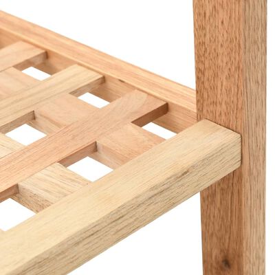 vidaXL Shoe Rack Solid Walnut Wood 69x26x81 cm,  vidaXL Shoe Rack Solid Walnut Wood 69x26x81 cm