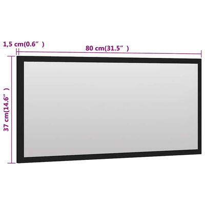 vidaXL 2 Piece Bathroom Furniture Set Black Engineered Wood, black vidaXL 2 Piece Bathroom Furniture Set Black Engineered Wood